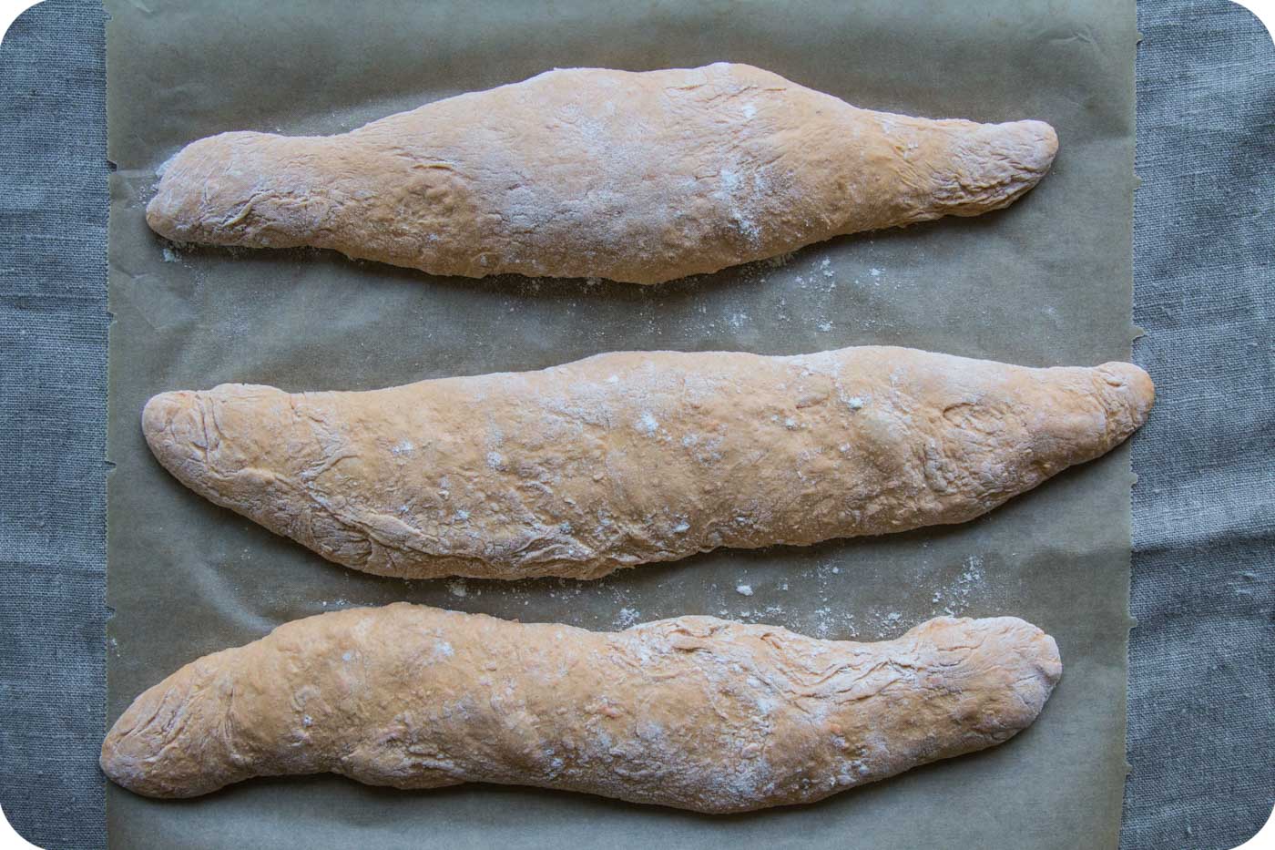 Baguettes mit Rüebli